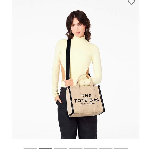 Marc jacobs ,tote,jacquard,medium, Warm sand,new with tags .